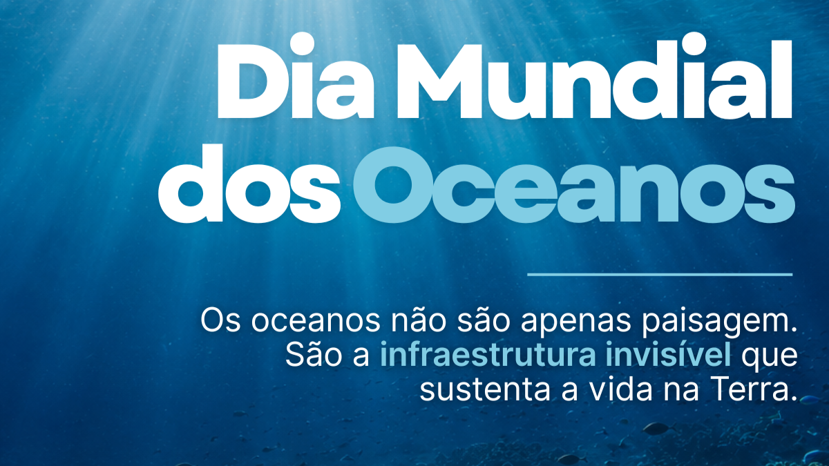Dia Mundial dos Oceanos: A infraestrutura invisível que sustenta a vida na Terra